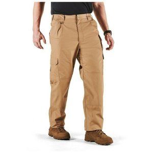 5.11 Tactical Series Ripstop Cargo Utility Tan Pants size 42 /34